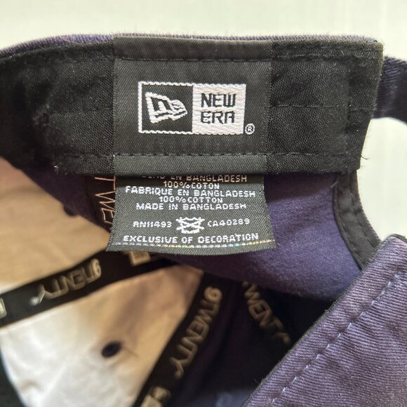 NHL Columbus Blue Jackets Navy Blue New Era 9Twenty Strapback Cap Hat - Picture 4 of 5